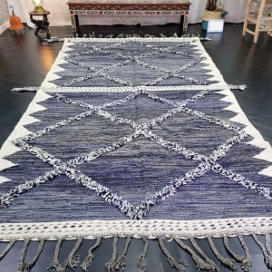 Boho moroccan kilim rug