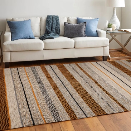 Indian Ivory Kilim Rug