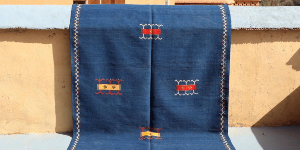 kilim on wall