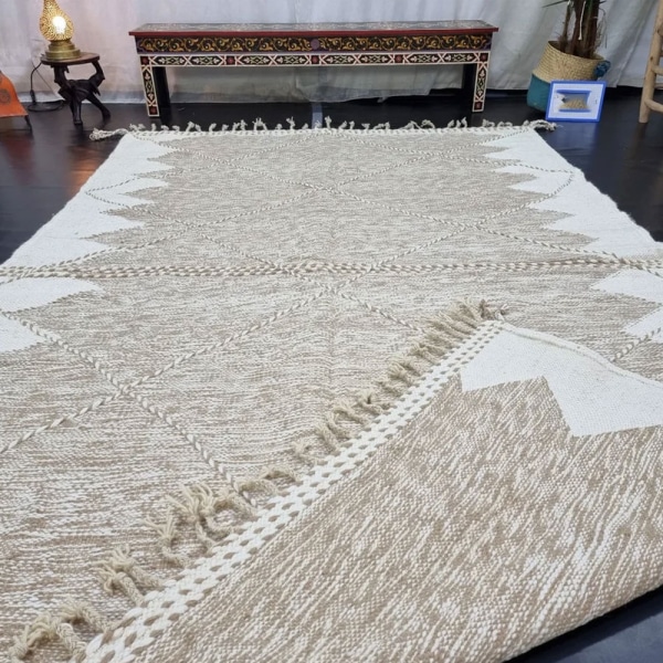 Kilim beige Moroccan rug