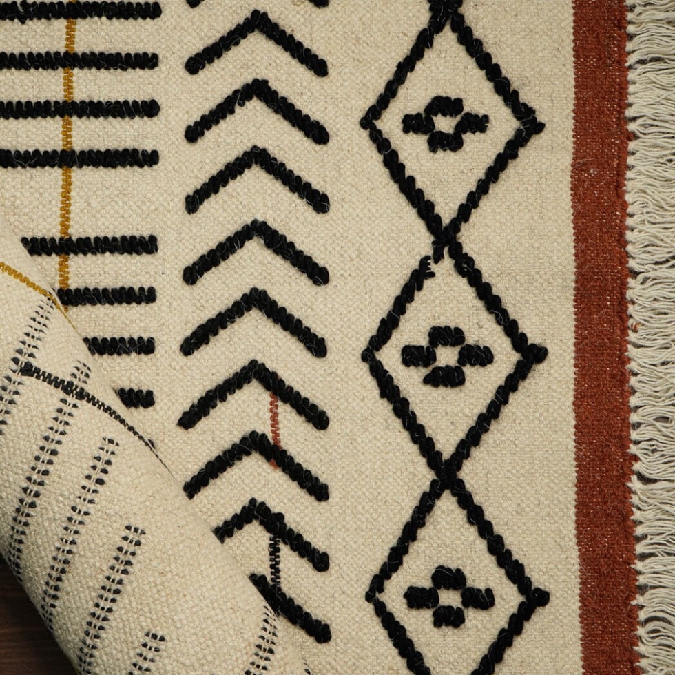 Soft kilim handmade rug