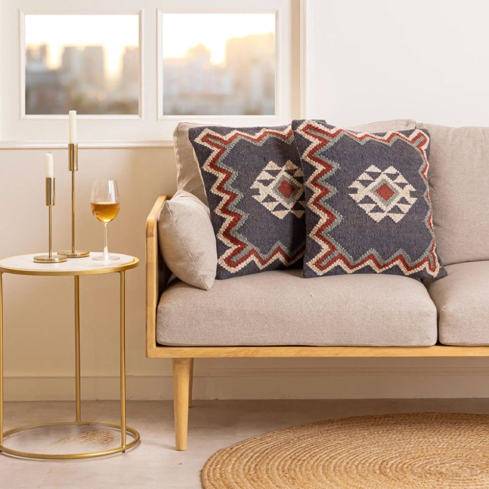 22x22 kilim pillow cover