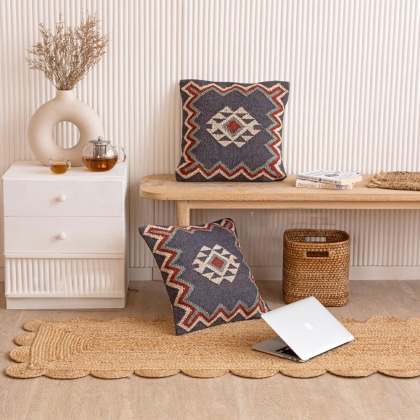 22x22 kilim pillow cover