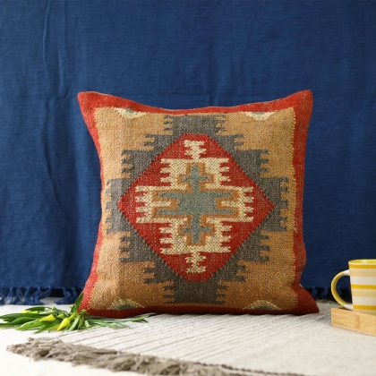 Antique 18x18 inch kilim pillows