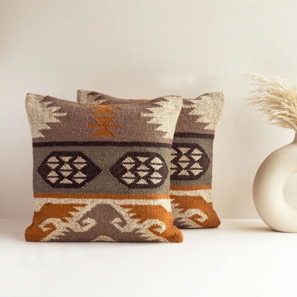 Antique kilim pillows