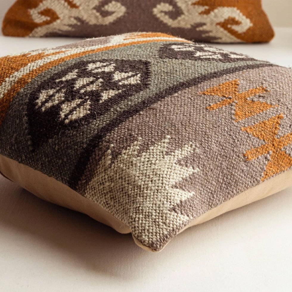 Antique kilim pillows