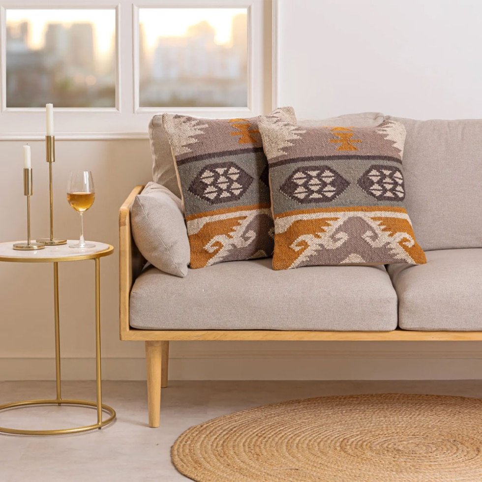Antique kilim pillows