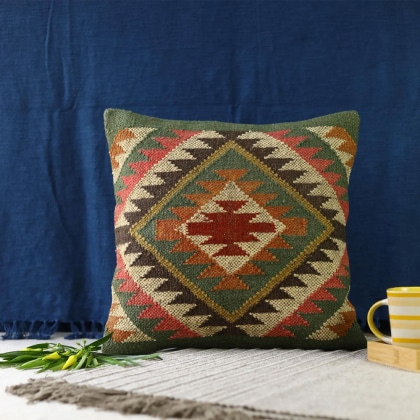 Turkish style kilim pillow 18×18