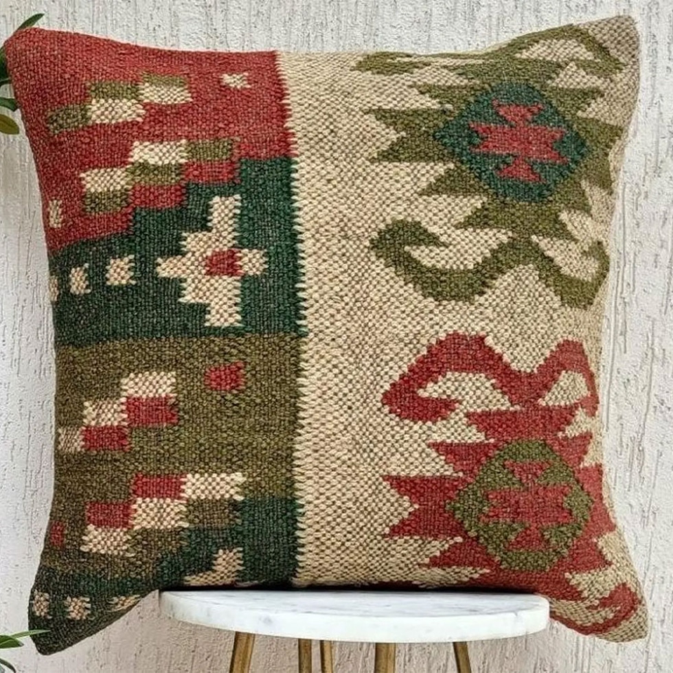 Turkish style kilim pillow