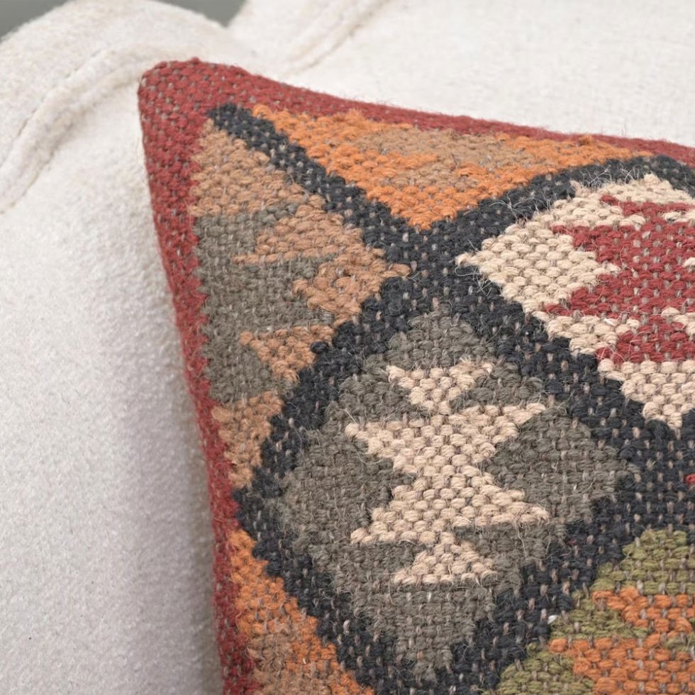 20x20 diamond kilim pillow