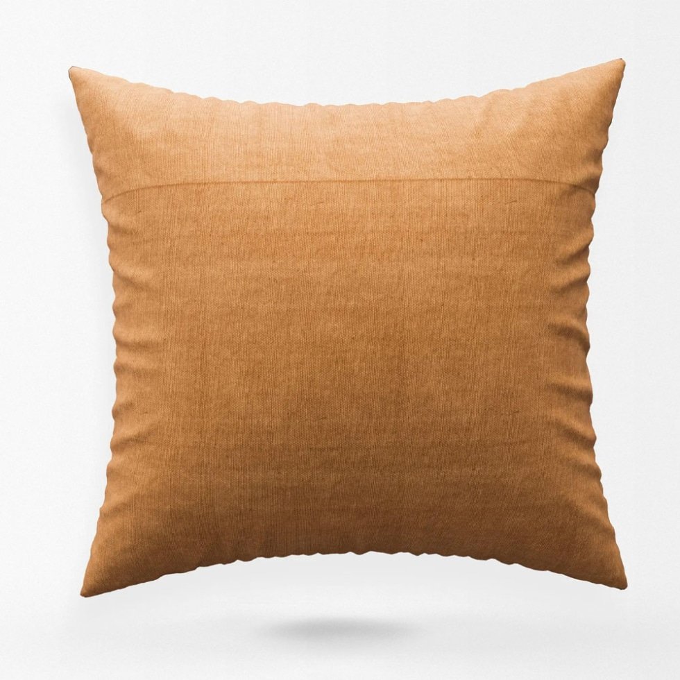 Brown diamond kilim pillows
