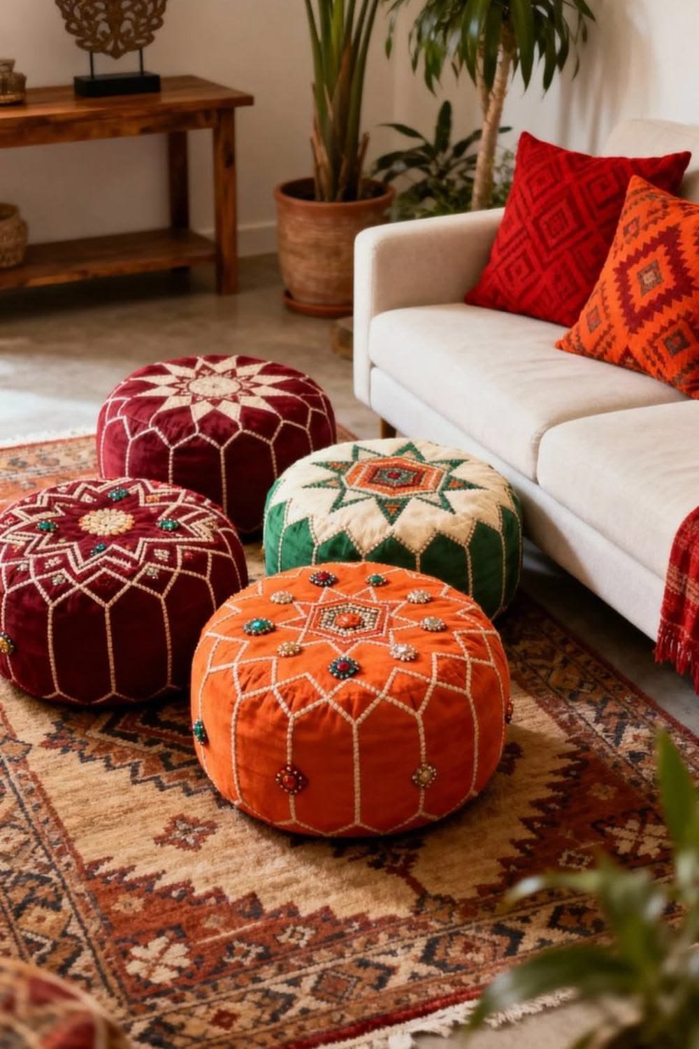 ¿Cuál es la diferencia entre un kilim otomano y un puf?