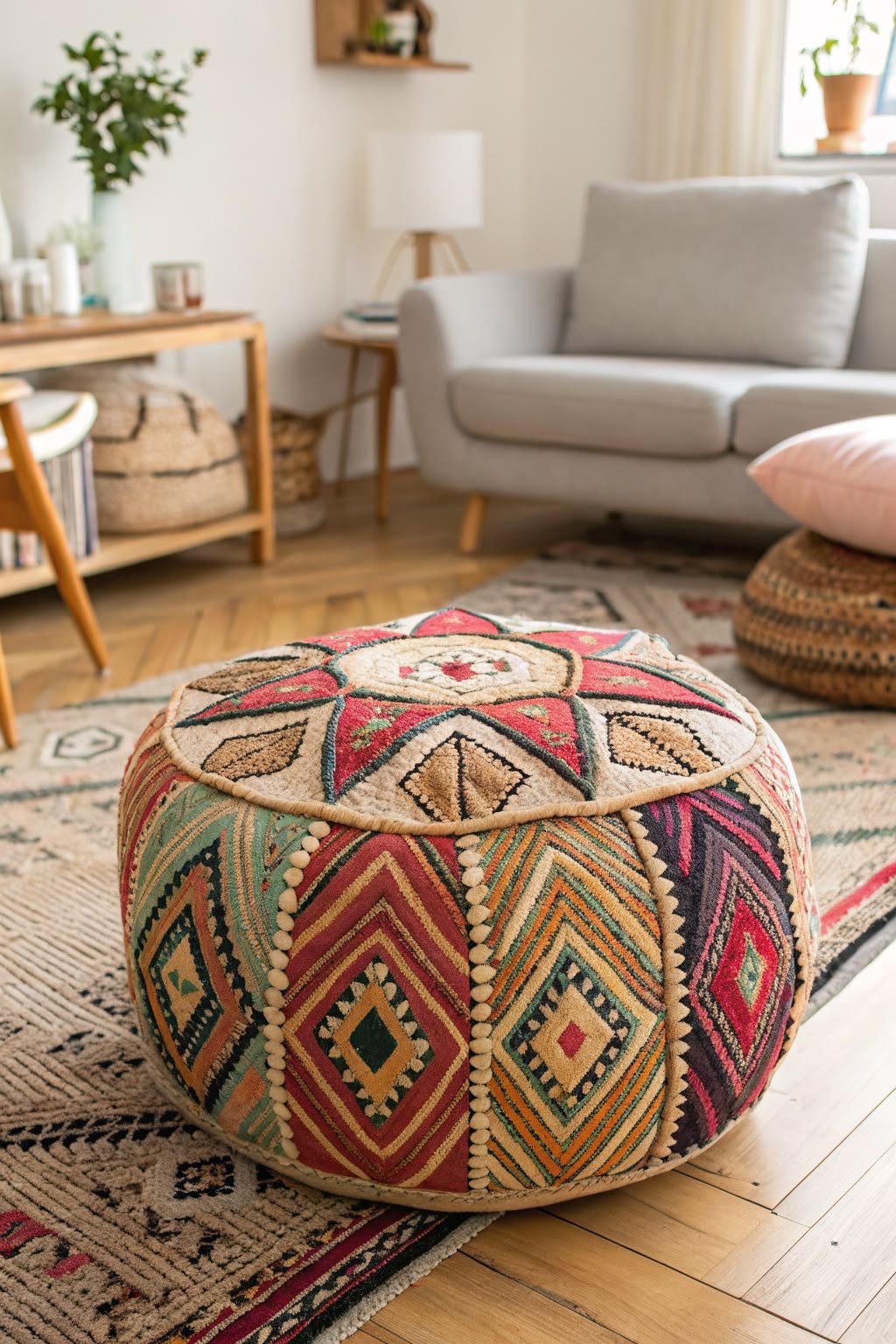 ¿Cuál es la diferencia entre un kilim otomano y un puf?