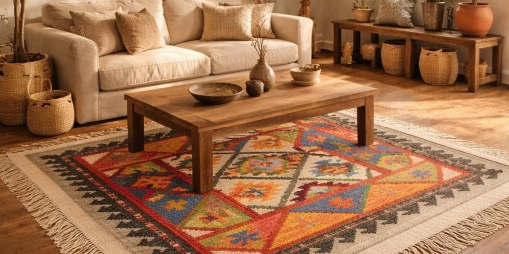What Size Kilim Rug Do I Need? A Room-by-Room Size Guide