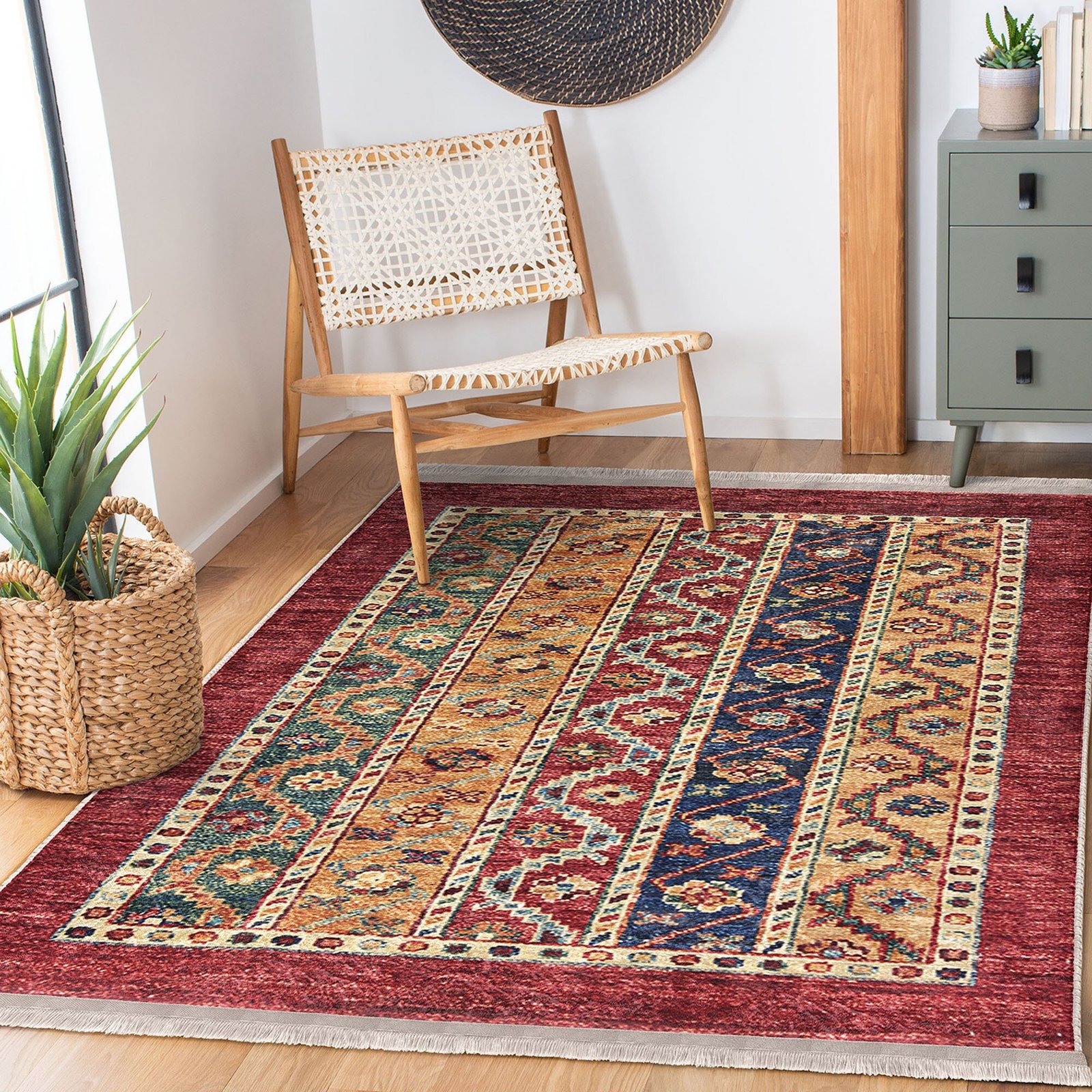 ¿Qué tamaño de alfombra Kilim necesito? Una guía de tamaños habitación por habitación.