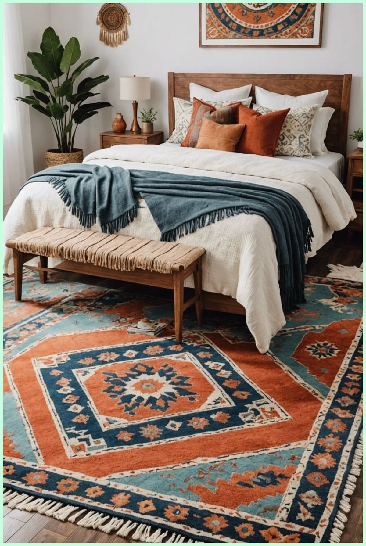 ¿Qué tamaño de alfombra Kilim necesito? Una guía de tamaños habitación por habitación.